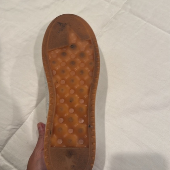 Golden Goose White Leather Sneakers with Gum Sole - Picture 4 of 6